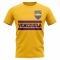 Venezuela Core Football Country T-Shirt (Yellow)