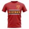 Vietnam Core Football Country T-Shirt (Red)