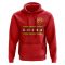 China Core Football Country Hoody (Red)