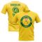 Ronaldo Brazil Illustration T-Shirt (Yellow)