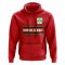 Somaliland Core Football Country Hoody (Red)