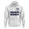 Israel Core Football Country Hoody (White)