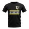 Atl tico Mineiro Core Football Club T-Shirt (Black)