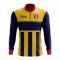 Chad Concept Football Half Zip Midlayer Top (Yellow-blue)