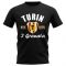 Torino Established Football T-Shirt (Black)