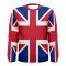 Great Britain Flag Long Sleeve Sublimated Sports Jersey