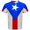 Puerto Rico Flag Sublimated Sports Jersey (Kids)