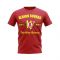 Albion Rovers Established Football T-Shirt (Red)
