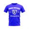 Hansa Rostock Established Football T-Shirt (Blue)