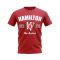 Hamilton Accies Established Football T-Shirt (Red)