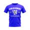 Club Blooming Established Football T-Shirt (Royal)