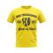 Aris Thessaloniki Established Football T-Shirt (Yellow)