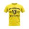 Aris Thessaloniki Established Football T-Shirt (Yellow)