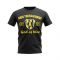 Aris Thessaloniki Established Football T-Shirt (Black)