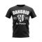 Danubio Established Football T-Shirt (Black)