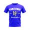 Karlsruhe Established Football T-Shirt (Royal)