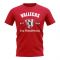 Rayo Vallecano Established Football T-Shirt (Red)