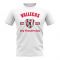 Rayo Vallecano Established Football T-Shirt (White)