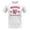 Rayo Vallecano Established Football T-Shirt (White)