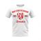 Red Star Belgrade Established Football T-Shirt (White)