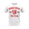 CSKA Sofia Established Football T-Shirt (White)