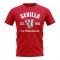 Seville Established Football T-Shirt (Red)