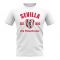 Seville Established Football T-Shirt (White)
