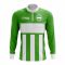 Uzbekistan Concept Football Half Zip Midlayer Top (Green-White)