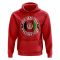 Afghanistan Football Badge Hoodie (Red)