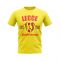 Lecce Established Football T-Shirt (Yellow)