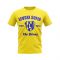 Levski Sofia Established Football T-Shirt (Yellow)