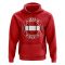 Austria Football Badge Hoodie (Red)