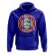 Belize Football Badge Hoodie (Royal)