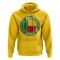 Benin Football Badge Hoodie (Yellow)