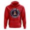 Cayman Islands Football Badge Hoodie (Red)