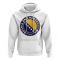 Bosnia and Herzegovina Football Badge Hoodie (White)