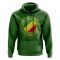 Congo Republic Football Badge Hoodie (Green)