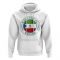 Equatorial Guinea Football Badge Hoodie (White)