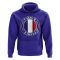 France Football Badge Hoodie (Royal)