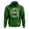 Gabon Football Badge Hoodie (Green)