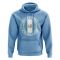 Guatemala Football Badge Hoodie (Sky)