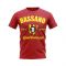 Bassano Virtus Established Football T-Shirt (Red)