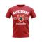 Galatasaray Established Football T-Shirt (Red)