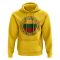 Lithuania Football Badge Hoodie (Yellow)