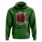 Morocco Football Badge Hoodie (Green)