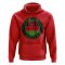 Malawi Football Badge Hoodie (Red)