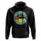 Mozambique Football Badge Hoodie (Black)