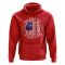 Malaysia Football Badge Hoodie (Red)