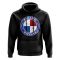 Panama Football Badge Hoodie (Black)