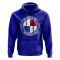 Panama Football Badge Hoodie (Royal)